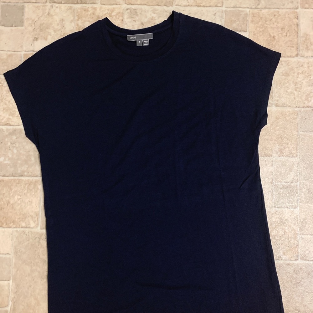 Vince Dark navy shirt micro modal size S/P